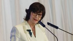 Cani Fern�ndez, presidenta de la Comisi�n Nacional de los Mercados y la Competencia, durante una conferencia a principios de mes