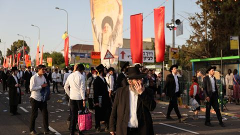 Tragedia por una avalancha en la fiesta ultraortodoxa del Lag Baomer, en Israel