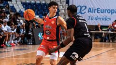 Caio Pacheco, durante el partido contra el Palma.
