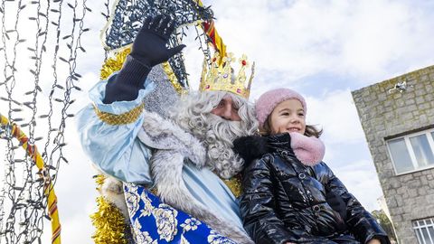 Sus Majestades de Oriente en Camarias