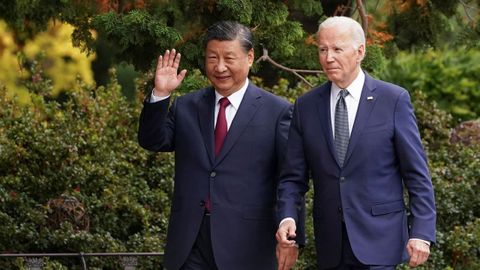 Primer encuentro en un año entre los líderes de China y Estados Unidos