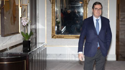 El presidente de la CEOE, Antonio Garamendi