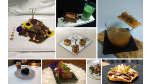 Algunos de los finalistas en la �ltima edici�n de 'Gij�n de Pinchos'