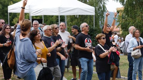 El p�blico, disfrutando de los conciertos