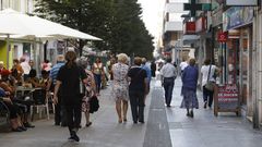 Imagen de la calle Barcelona, en A Coru�a