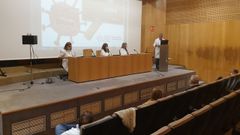 La jornada formativa se desarroll� en el sal�n de actos del Chuac