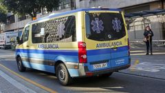 Imagen de archivo de una ambulancia del 061