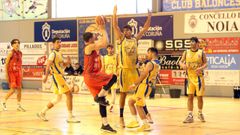 Imagen del partido entre el Berberechode Noia y el Betanzos.