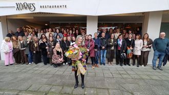 Fiesta sorpresa por la jubilaci�n de Rosa Fern�ndez