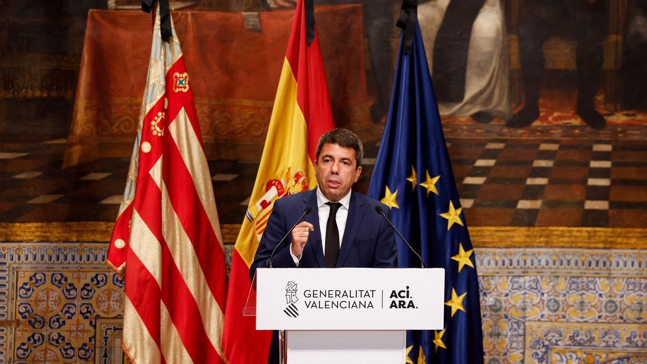 Mazón, en el aniversario de la dana: «Hubo cosas que debieron funcionar mejor»