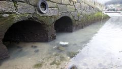 En el muelle viejo, en la trasera de la estaci�n de autobuses, ya no se vierten aguas residuales, seg�n Augas de Galicia