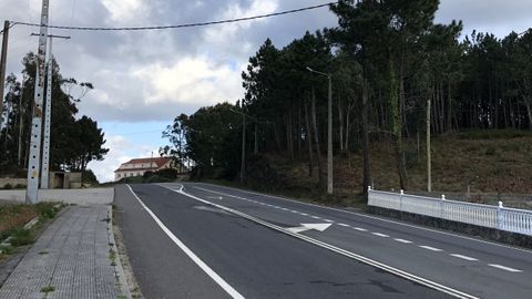 Imagen de archivo de la carretera AC-432, que enlaza Vimianzo con Camarias.