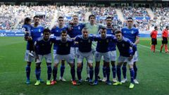 Real Oviedo Malaga alineacion Carlos Tartiere.Alineaci�n del Real Oviedo frente al M�laga