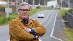 Manuel Send�n es el presidente de la Agrupaci�n de asociaciones de vecinos de la zona rural
