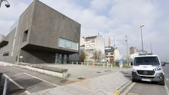 Exterior de la comisar�a de la Polic�a Local de Lugo