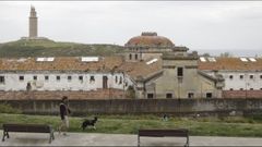 VISTA DE LA C�RCEL CON LA TORRE AL FONDO