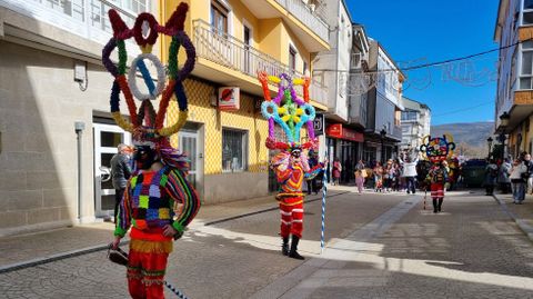 Outro grupo de boteiros no desfile de Viana do Bolo.