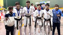 El equipo barbanzano demostr un gran nivel en una cita con deportistas de toda Espaa.