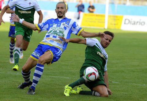 El delantero verde fue expulsado el pasado s�bado frente a la Arandina por doble cart�n amarillo. 
