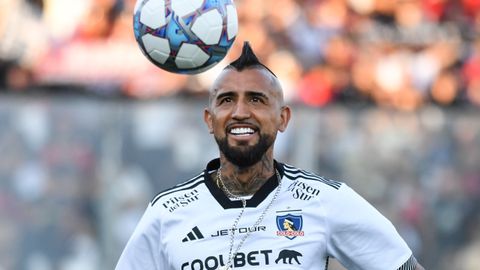 Arturo Vidal.Arturo Vidal, futbolista de Colo Colo