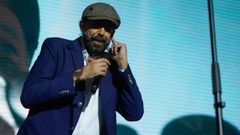 El cantante Juan Luis Guerra