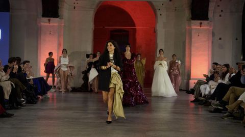 Lucía Viaño, la pasada semana, durante la Semana de la Moda de Andalucía