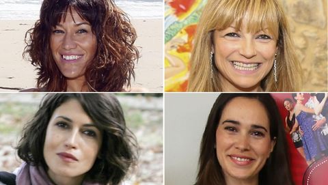 Est�baliz Veiga, Isabel Blanco, Nerea Barros y Celia Freijeiro