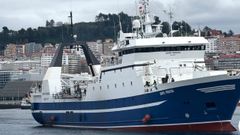 El Santa Princesa partiendo de Vigo hacia Sud�frica.