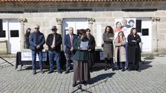 Im�genes del acto principal del 8M en Monforte