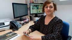 La profesora Ana Fern�ndez Feito explica las conclusiones de la investigaci�n