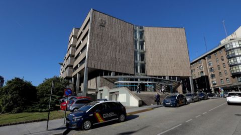 Imagen de archivo de los juzgados de la calle Monforte de A Coruña