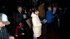 Algunos participantes hac�an sonar cacerolas y sartenes para protestar contra el encauzamiento