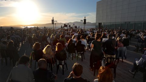 Terraza del Auditorio Mar de Vigo