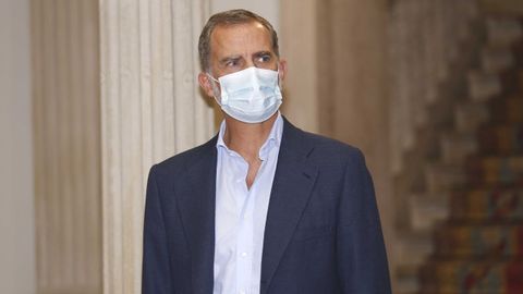 El rey Felipe, en un acto al que asisti� el pasado 8 de septiembre