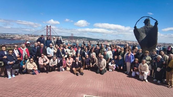 Ruta por Portugal de un nutrido grupo de barbanzanos