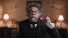 Cornel West, profesor y activista, es el candidato del Partido Popular de EE.UU.