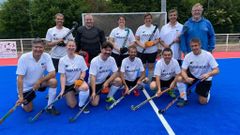 Equipo del CD Open en el Torneo de Hockey de Angers