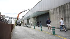 El centro de salud de A Parda, en Pontevedra, en una imagen de este julio
