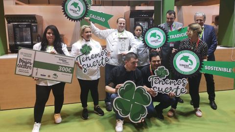 Vencedores del  III Concurso de Cachopo de Ternera Asturian