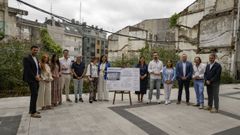 La alcaldesa de Lugo y su gobierno local present&oacute; el proyecto de la empresa Ballesol