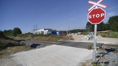 El paso a nivel mortal de Lugo, un mes despu�s del accidente