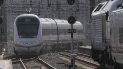Trenes circulando por el eje atl�ntico