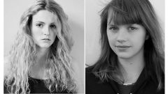 Aimee Richardson (izquierda) y Nell Tiger Free (derecha)