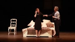 Ricardo Darn y Andrea Pietra, protagonistas de la obra Escenas de la vida conyugal