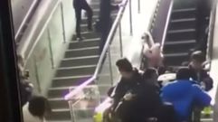 El cambio de sentido repentino de una escalera autom�tica provoca varios heridos