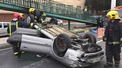 Accidente en Alfonso Molina, frente a Maestr�a