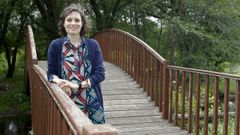 Mar�a Ferreir�s, portavoz del PSOE en Valga
