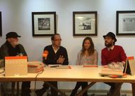 Xos� Lois V�zquez, Anxo Lorenzo, Eva D�ez e V�tor Nieves.