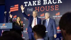 Kevin McCarthy, hasta ahora l�der de la minor�a republicana en la C�mara de Representantes de Estados Unidos