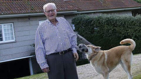 Francisco Gude Teira, Pachicho, en una foto tomada en su casa en el 2019
